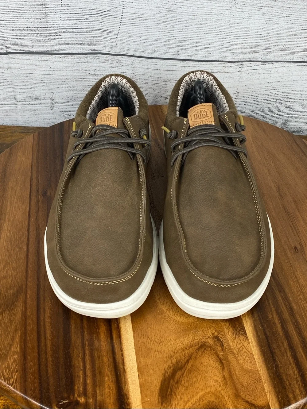 Hey Dude Paul Classic Brown Slip On Loafer Men’s Shoe Size 10